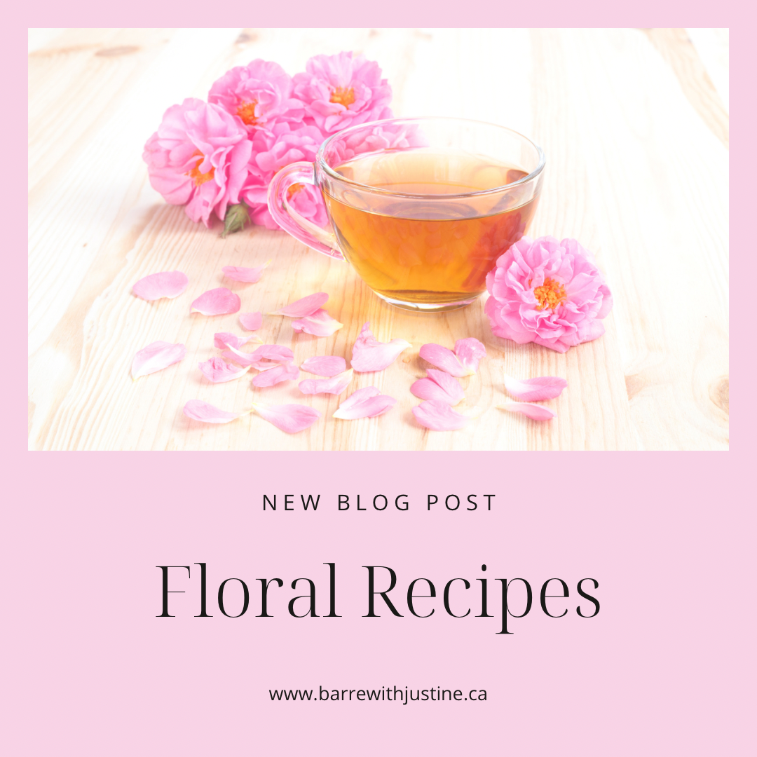 dreamy floral recipes…